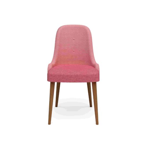 silla alina tapizada con falso capitoné