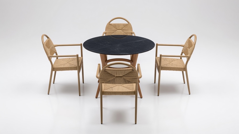 Silla sin Brazos CAZORLA - Apilable Médula Sintética Interior y Exterior - Imagen 7