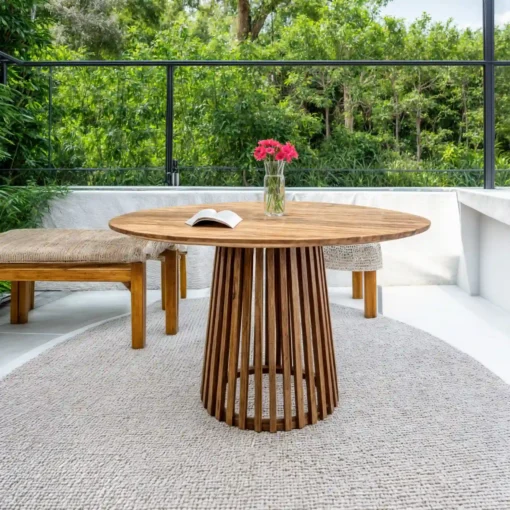 mesa de jardin teka