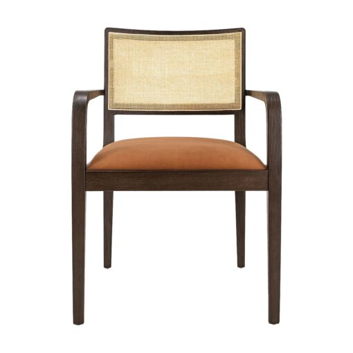 sillon cibelle de madera con asiento tapizado para uso interior