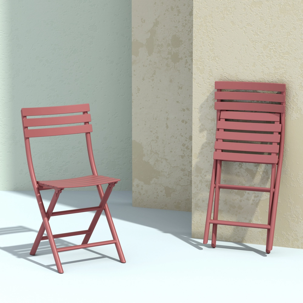 Silla HELEN plegable polipropileno fibra de vidrio – durable y ligera