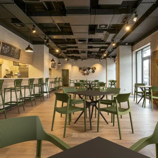 Silla Tulum apilable exterior