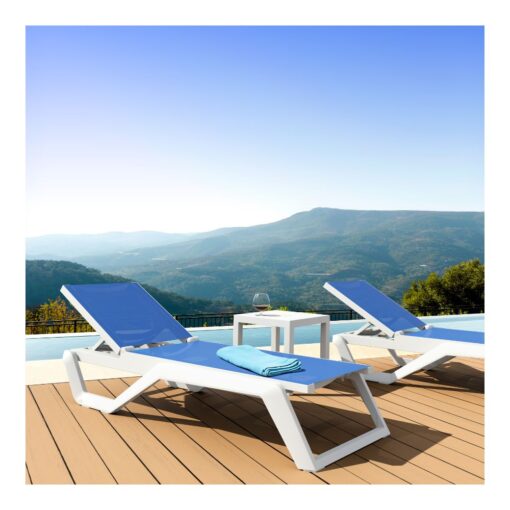 mesa auxiliar jardin exterior plastico polipropileno