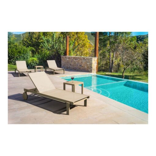 mesa auxiliar jardin exterior plastico polipropileno