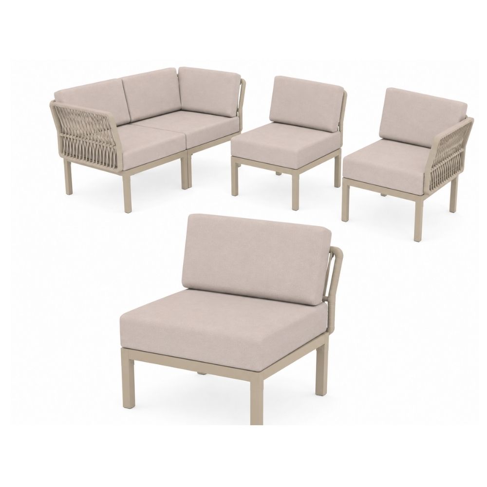 extensión portofino lounge exterior con cojines