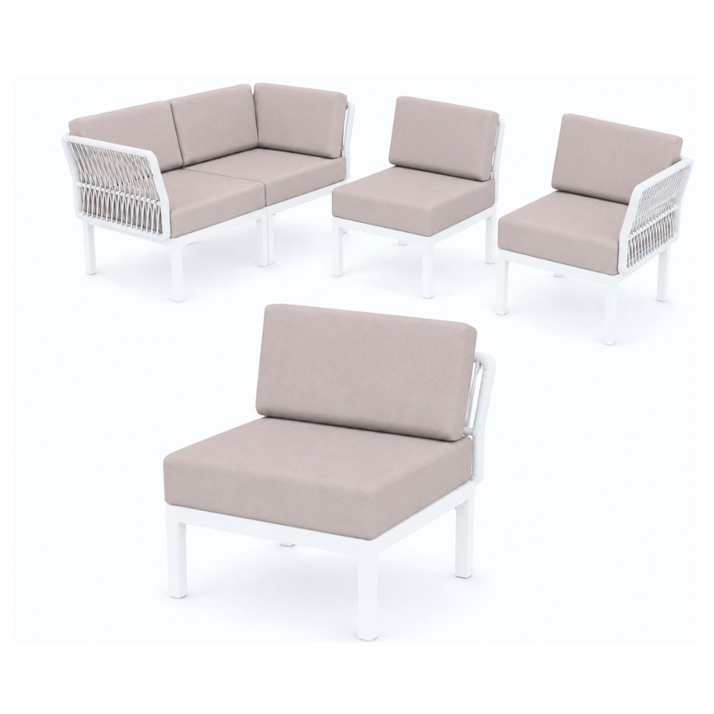extensión portofino lounge exterior con cojines