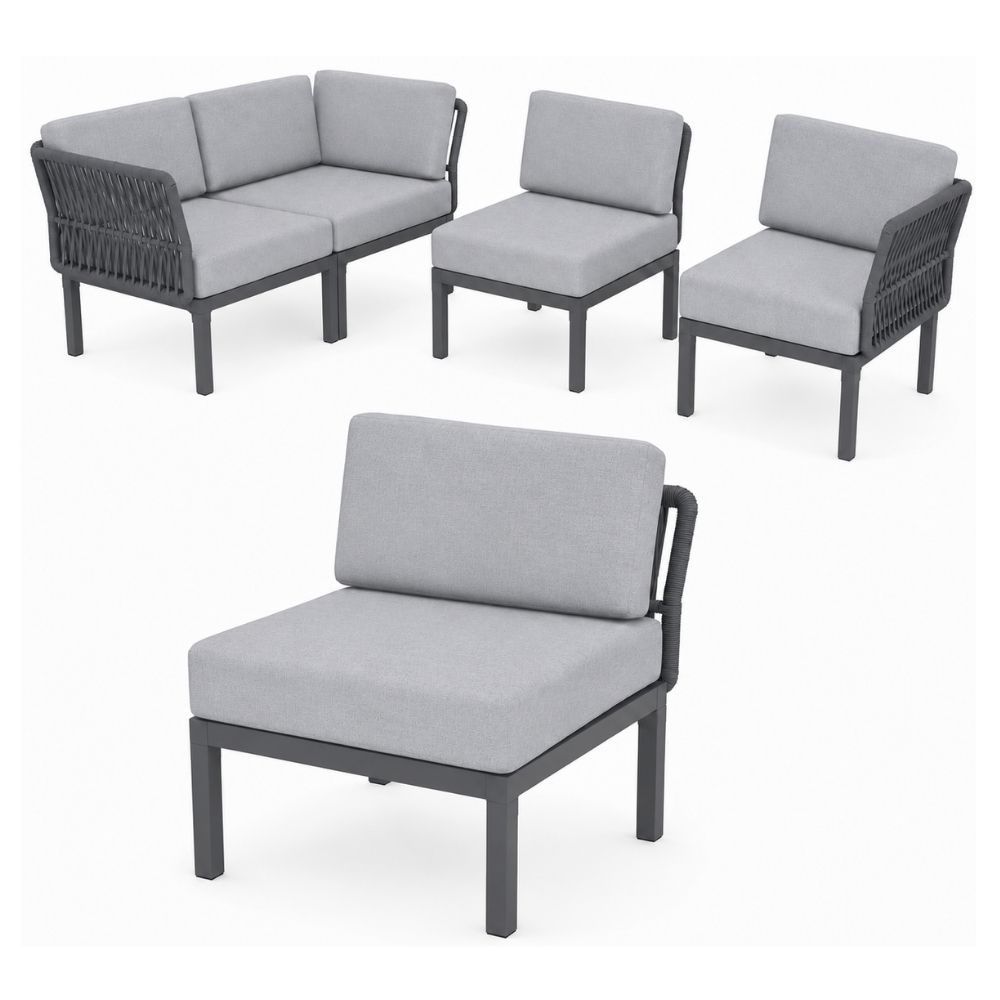 extensión portofino lounge exterior con cojines