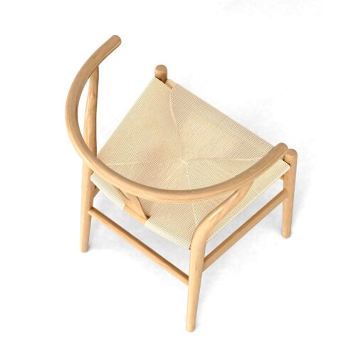 silla wish madera natural cuerda trenzada