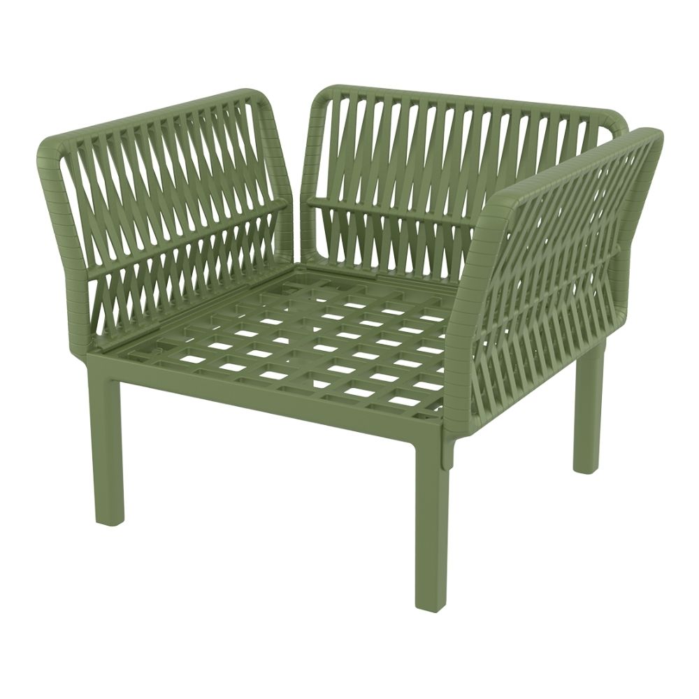 sillon lounge portofino para exterior de polipropileno