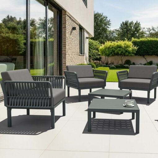 sillon lounge portofino para exterior de polipropileno