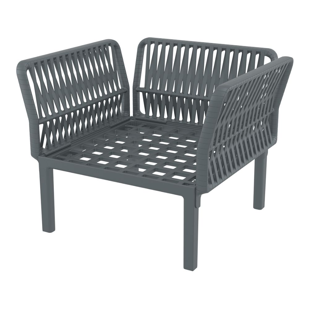 sillon lounge portofino para exterior de polipropileno