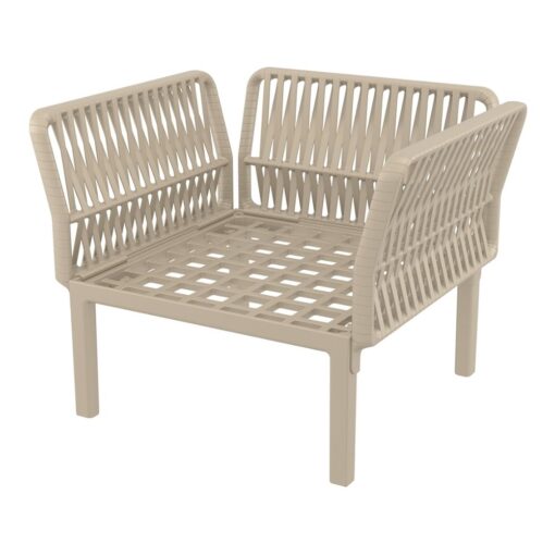 sillon lounge portofino para exterior de polipropileno