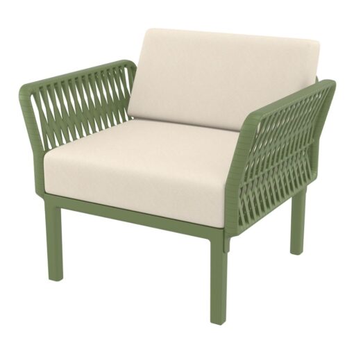 sillon portofino lounge exterior con cojines