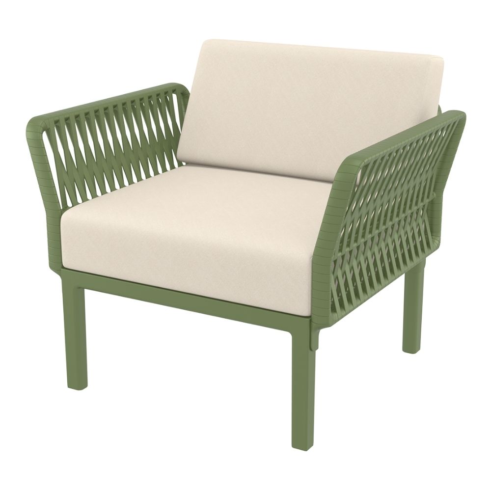 sillon portofino lounge exterior con cojines