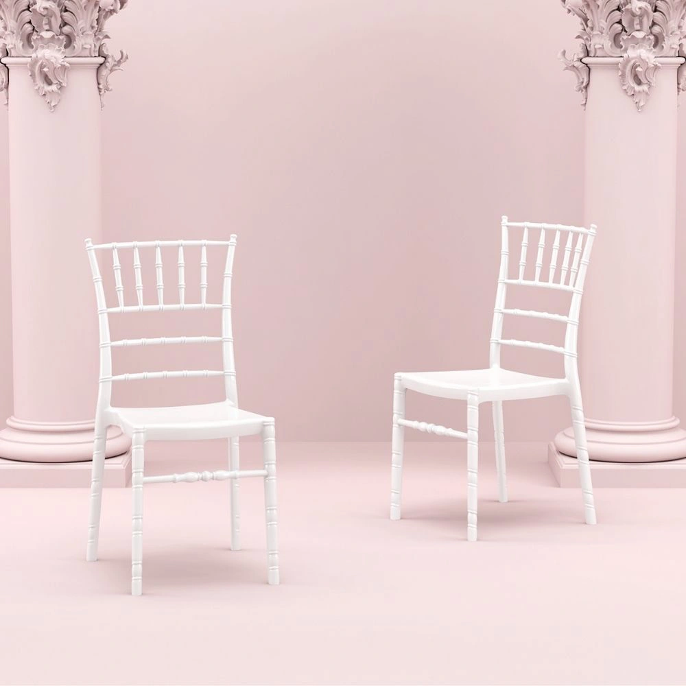 Silla CHIAVARI para eventos apilable para exterior - Imagen 2
