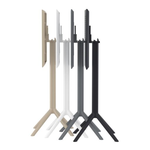 mesa alta sky bar abatible 60x60 para exterior