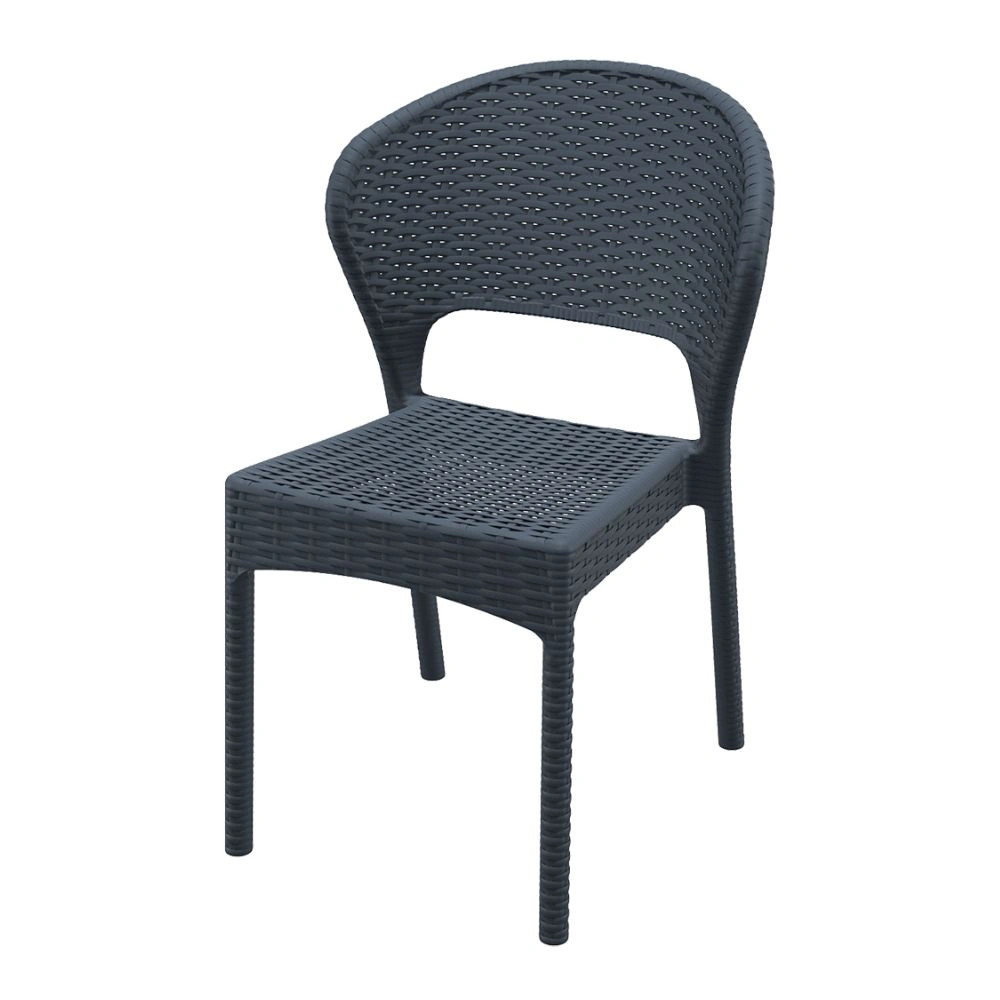Silla de Terraza sin Brazos DAYTONA Siesta Exclusive - Apilable Imitación Ratán