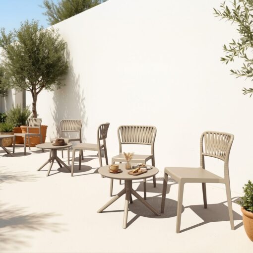 mesa sky mini redonda 60 cm de exterior