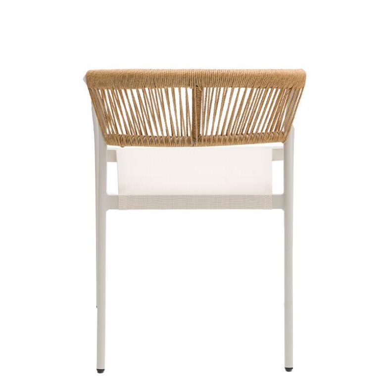 Sillón SEÚL Apilable Exterior Aluminio + Textilene - detalle