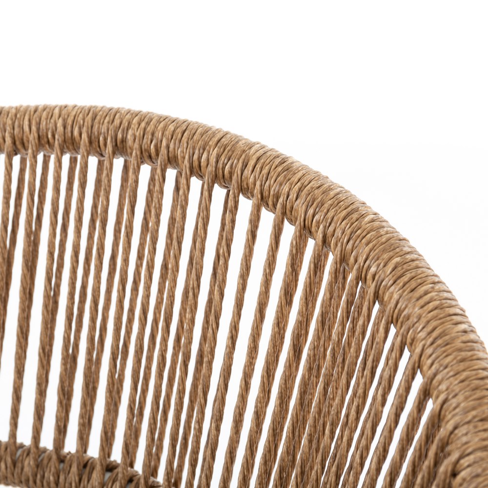 Silla de Exterior Neska - Aluminio Blanco y Ratán Sintético - Imagen 5