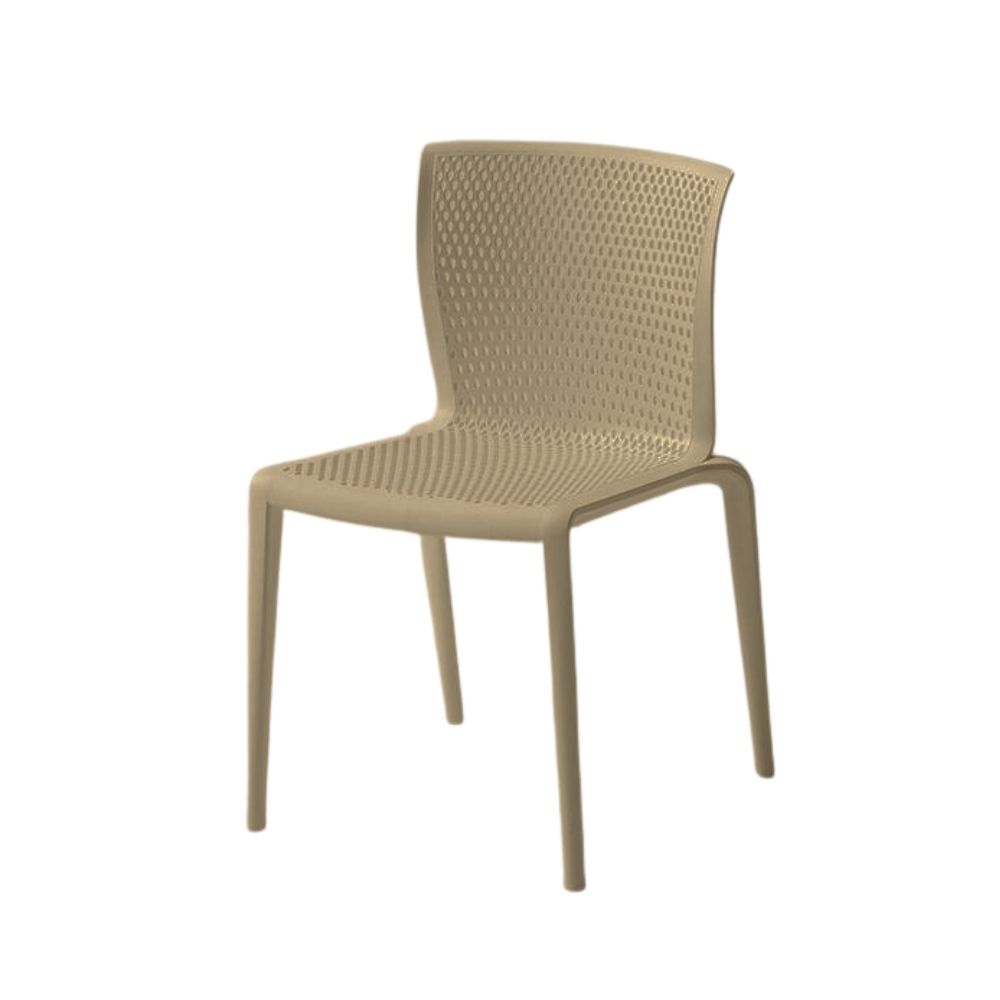Silla SPYKER apilable sin brazos de terraza para exterior