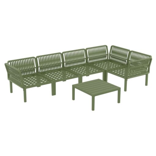 Conjunto Lounge PORTOFINO ESQUINERO Siesta Exclusive - Estilo Riviera italiana