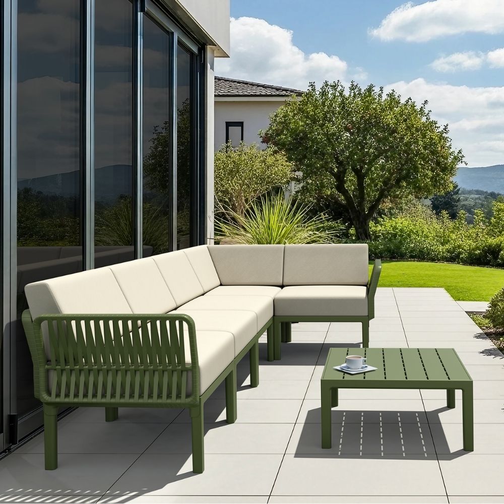 conjunto portofino lounge esquinero para exterior
