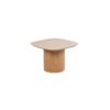 mesa centro rodas 60x60 aluminio piedra sinterizada exterior