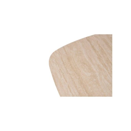mesa centro rodas 80x80 aluminio piedra sinterizada exterior