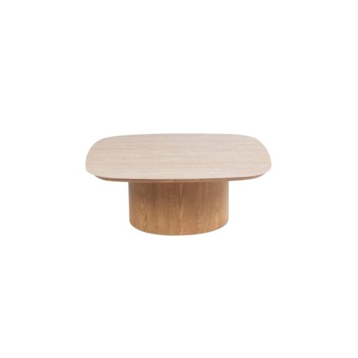 mesa centro rodas 80x80 aluminio piedra sinterizada exterior