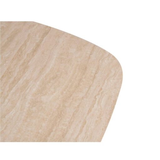 mesa centro rodas 80x80 aluminio piedra sinterizada exterior