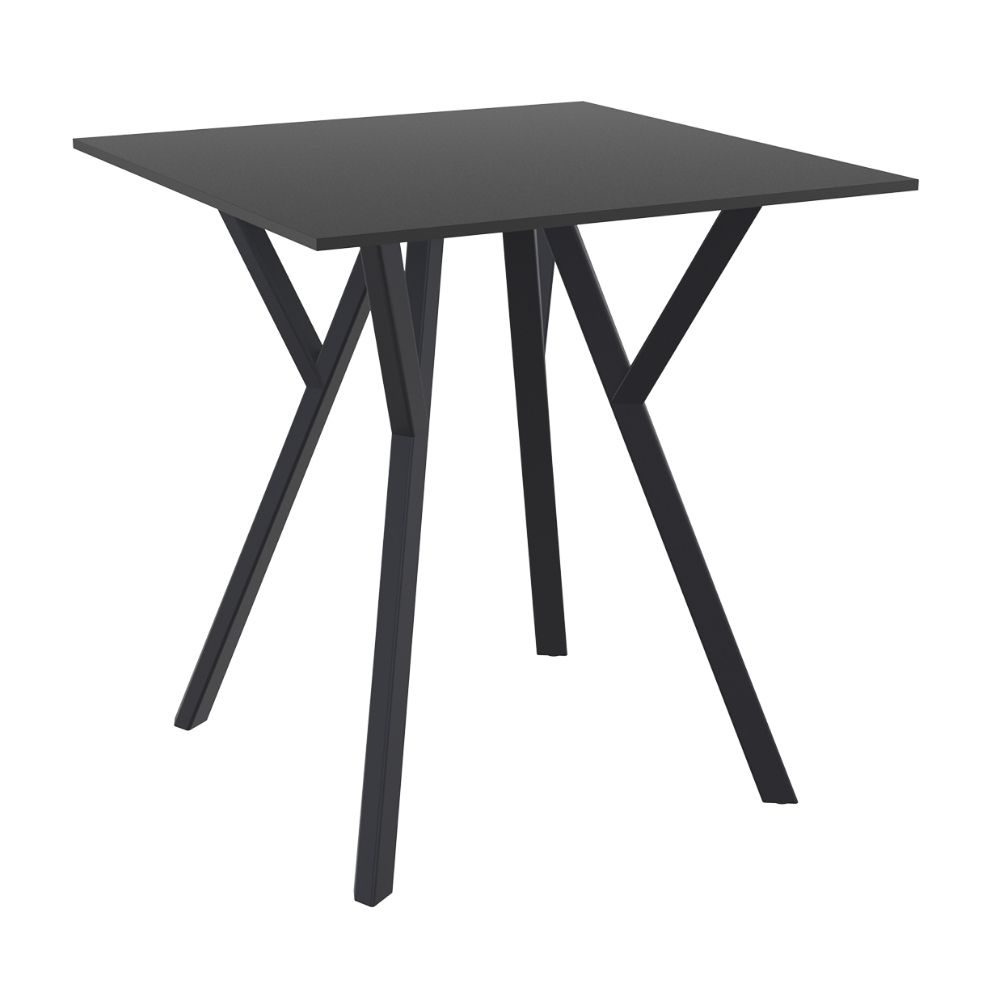 Mesa de Terraza MAX 70×70 Siesta Exclusive – Tablero HPL Interior y Exterior