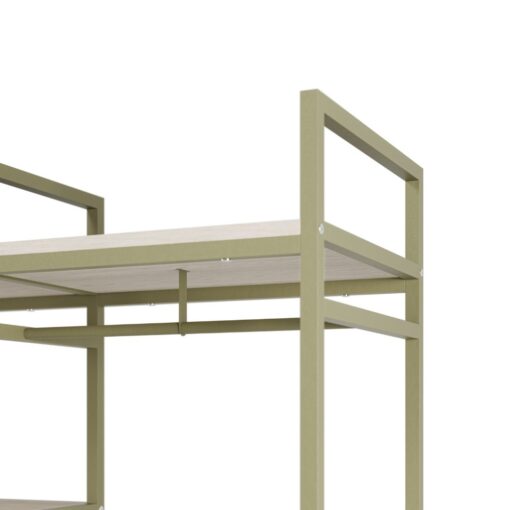 estantería vestidor abierto amara metal acero baldas de melamina para uso interior