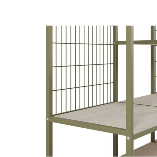 estantería vestidor abierto amara metal acero baldas de melamina para uso interior