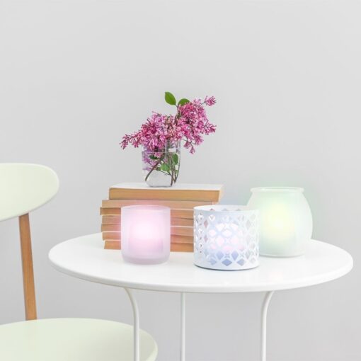 set velas led inalambricas amsterdam para interior y exterior