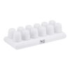 set velas led inalambricas amsterdam para interior y exterior
